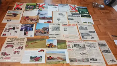 AFFICHES TRACTEURS VINTAGE ORIGINAL TRACTOR RETRO PRINT ADS, View more