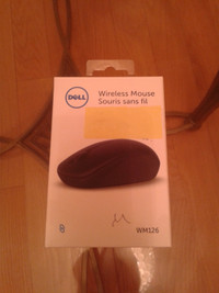 DELL Wireless Mouse WM126, Blue, Rarely be Used, Like  New