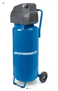 Mastercraft 20-Gallon Air Compressor 135PSI 2HP w/ Filter