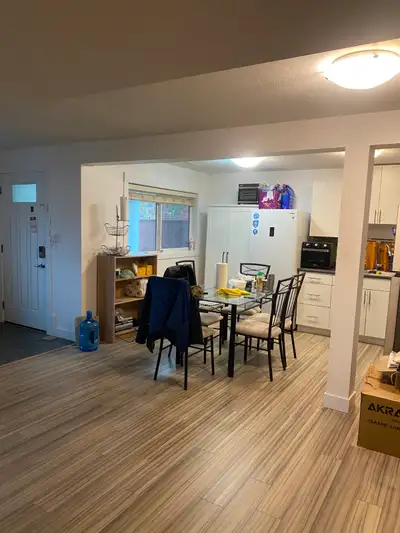 Private room available lower suite on round level in university heights $750 per month included util...
