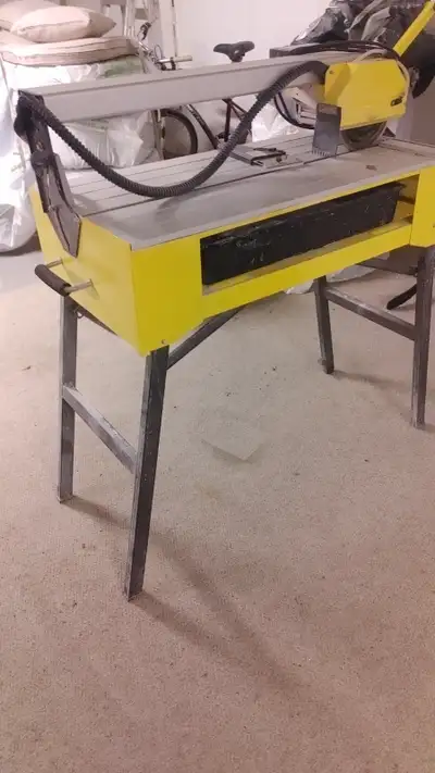 24" bridge wet tile saw, View more
