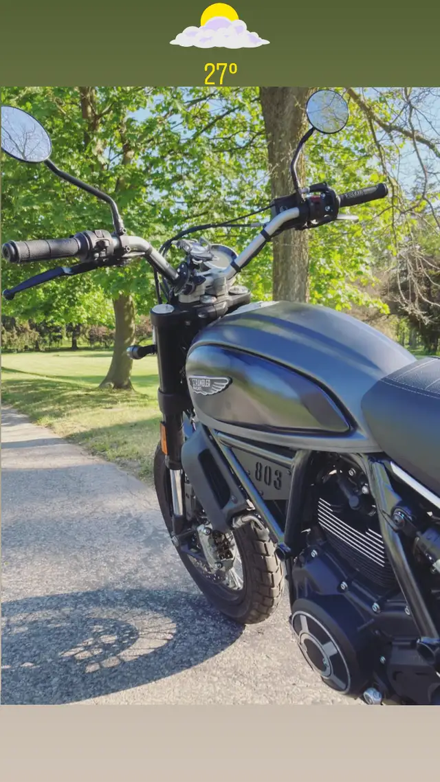 2018 DUCATI Scrambler Street Classic 803cc in Street, Cruisers & Choppers in London - Image 6