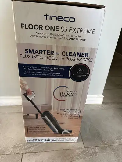 SMART VACUUM & MOP TWO-IN-ONE – Clean wet or dry messes and tackle tough and sticky messes on hard f...