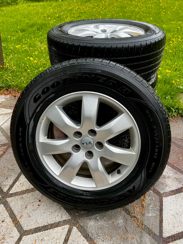 4 All-season Tires and Alloy Rims in Tires & Rims in Ottawa