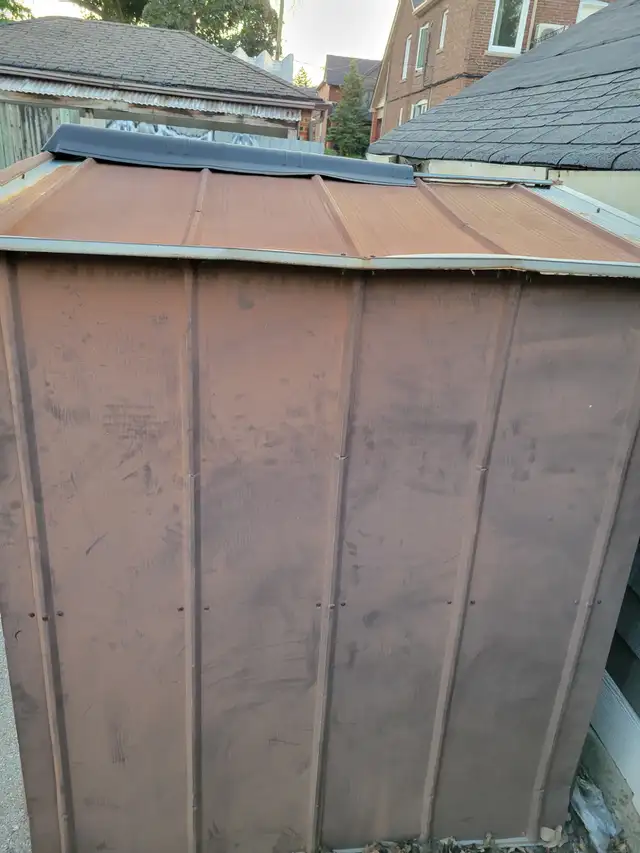 Metal shed for sales. in Outdoor Tools & Storage in City of Toronto - Image 5