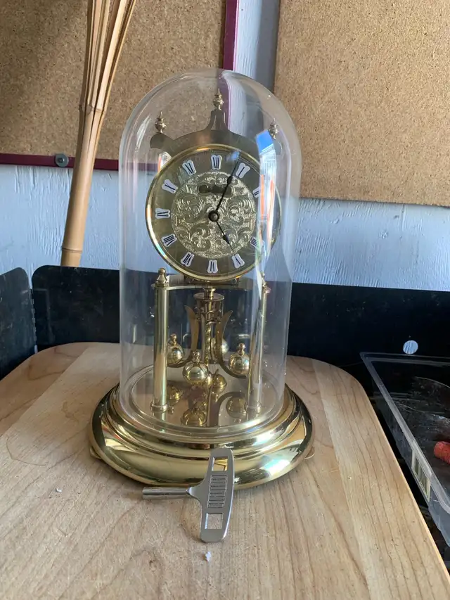 Seth Thomas Mantel Brass Clock567438996743147523