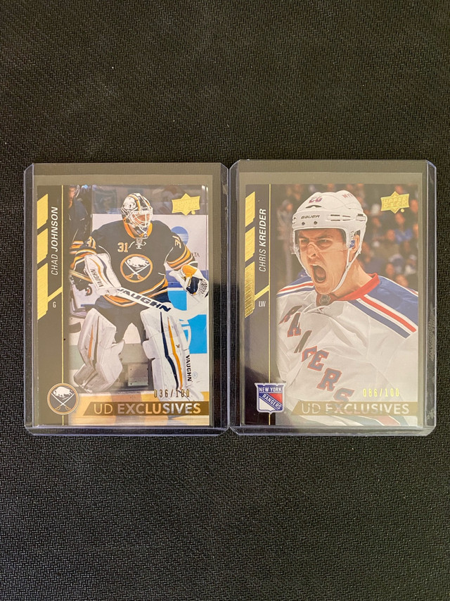 Upper Deck Exclusives Hockey Cards in Arts & Collectibles in Chatham-Kent