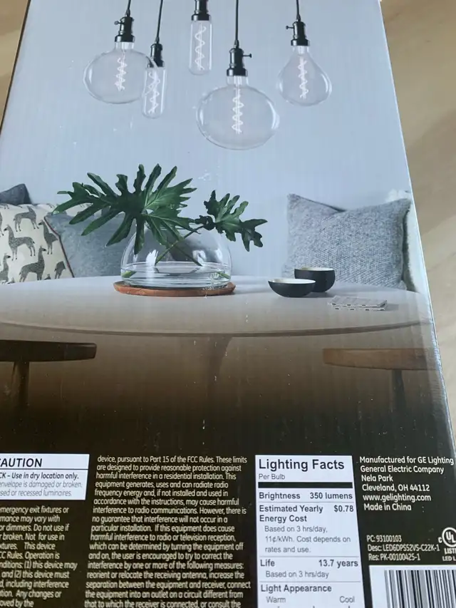 Pendant light with oversized vintage Look Bulb in Indoor Lighting & Fans in Calgary - Image 7