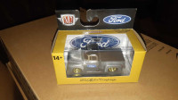 1956 Ford F-100 Raw Super Chase M2 Machines Ground Pounders 1/64