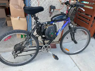 Motorized Mountain Bike - Gas Engine Kit, View more