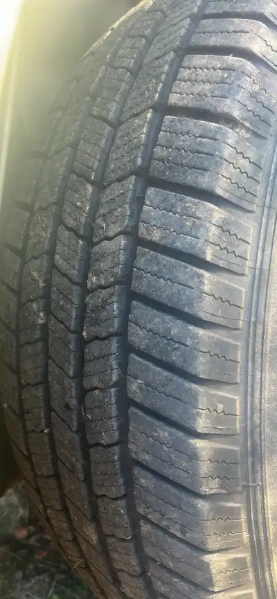 Like new winter tires on a set of 5x114.3 ford edge rims