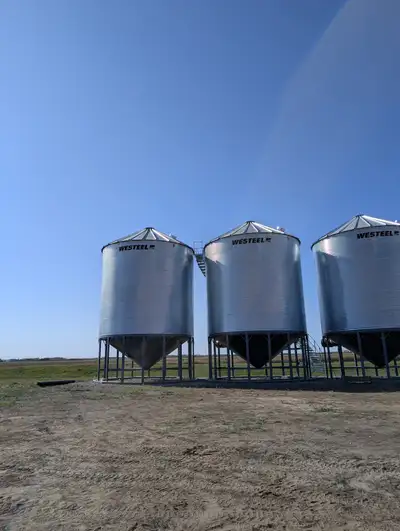 Grain Bin Direct now has extra discounts being offered on bins ordered. Pricing on Westeel & Goebel...