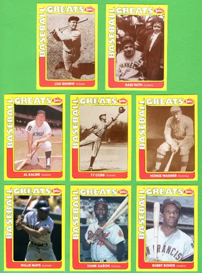 1991 Swell Baseball Greats Complete Set Run of #1 -150 Cards, View more