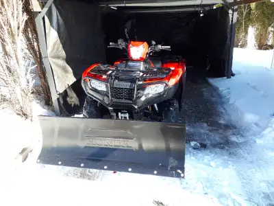 New Honda ATV Forman 520 With Warn Winch and Snow Plow already installed. 1 Year Honda Warranty. Onl...