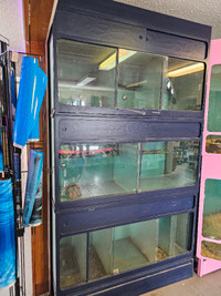 Multi reptile enclosure. Snake rack and mouse rack