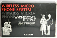 Azden WMS-PRO VHF Wireless Microphone System - Used