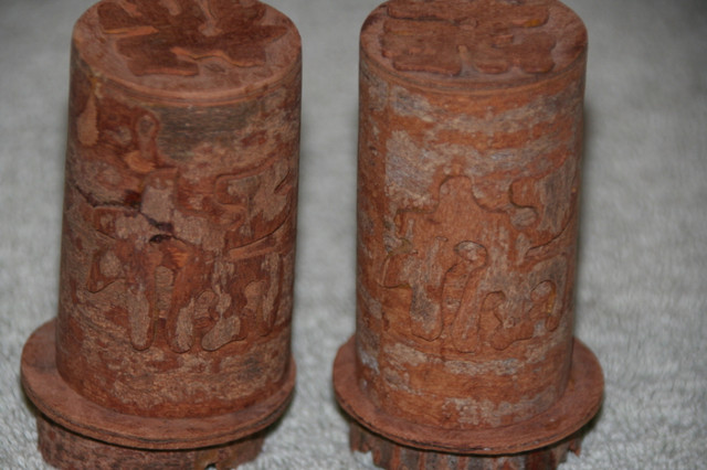 CINNAMON BARK CONTAINERS for Cinnamon or Sugar 3 inches tall NEW in Storage & Organization in Winnipeg - Image 4