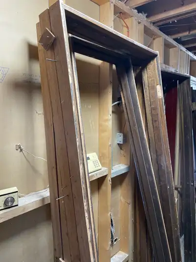 Hung doors for cabin or rental, View more