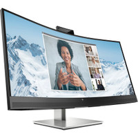 HP E34m G4 WQHD 34" 21:9 Curved USB Type-C Conferencing Monitor