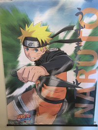 Naruto Printed Material Tapestry Wall Banner Posters. $20 EACH