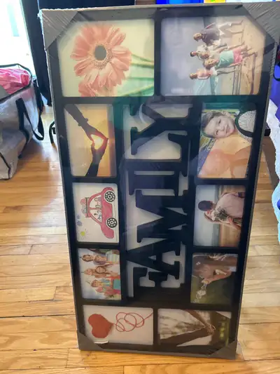 Spruce up your space with this brand new Family Collage Photo Frame, perfect for showcasing cherishe...
