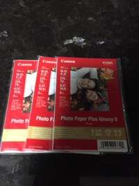 Canon Photo Paper Plus Glossy 11 3 Packs Glossy 11 3 Packs of