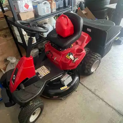 Troy built 30 inch Ride on Lawn Mower, View more
