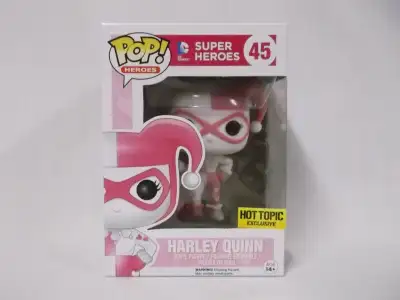 Funko Pop - DC - Harley Quinn (Pink) 45 (Hot Topic Ex.), View more