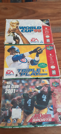 N64 sports game selection 