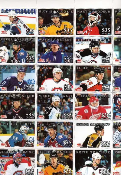 Hockey Greats Stamps, View more