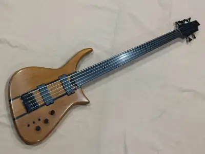 I am clearing out some unused instruments. This was a custom build to prototype piezo pickups and pr...