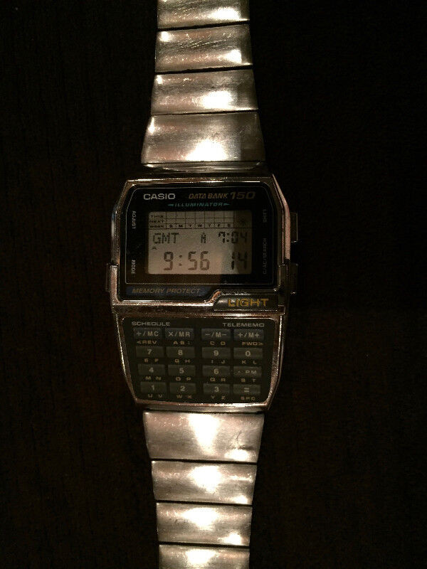 Casio Databank 150 Watch in Jewellery & Watches in Oshawa / Durham Region