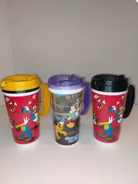 3 Disney World Whirley Travel Cups