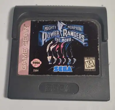 Power Rangers The Movie Sega Game Gear , View more