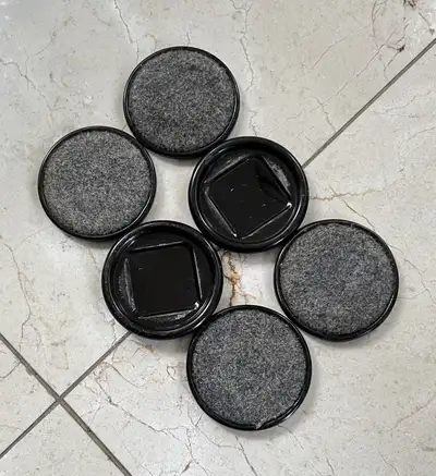 6pcs Thickened felt furniture foot mats, View more