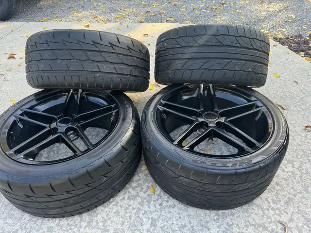 18' inch 5x120.65 / 5x4.75 rims and tires in Tires & Rims in London - Image 10