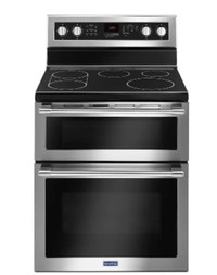 Maytag double oven stove