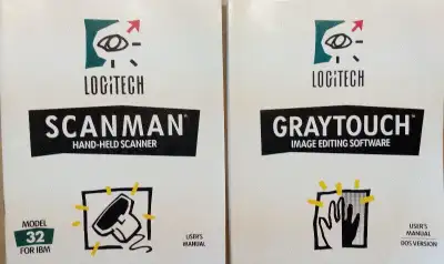 Logitech hand scanner, View more