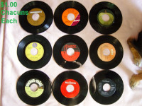 Disques Vinyles---Vinyl Records.
