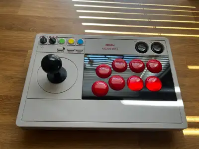 Brand new 8bitdo Arcade Stick game controller. Can be used with Switch or PC. Comes with the USB cab...
