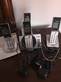 4 Téléphone sans fil VTECH 