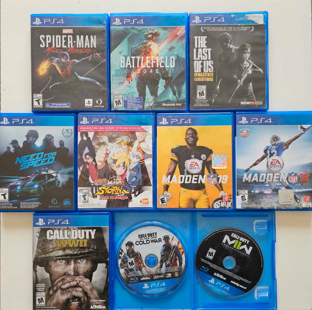 Ps4 games on sale in Sony Playstation 4 in Saskatoon