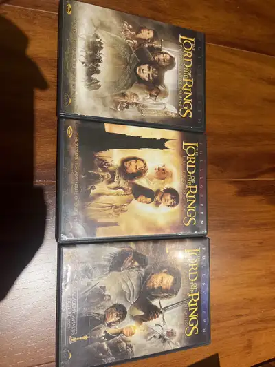 Lord of the Rings Trilogy on DVD, View more