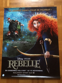 Affiche Poster Disney Rebelle