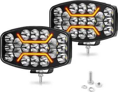 NEUF DANS SA BOITE: Prix original: 169,99 $ + taxes = 195,45 $ #348 Super lumineux : ces feux tout-t...