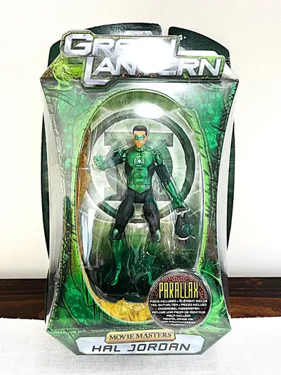Embrace the power of the Green Lantern with this Hal Jordan Parallax Movie Masters figurine, a must-...