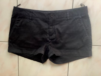 Babaton Black Chino Shorts
