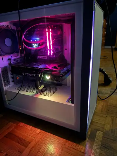 Nvidia geforce rtx 3060 12gb oc edition (3 fan Asus Tuff Gaming) Corsair 850w power supply AMD Ryzen...