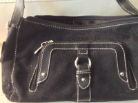 NEW Liz+Co black purse 12” wide 4” at sides, and 7” deep.  H