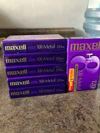 Maxell XR-Metal 8mm camcorder tapes